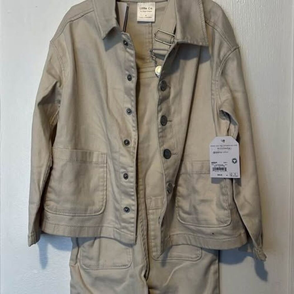 Little Co. by Lauren Conrad Jacket and Overalls Set